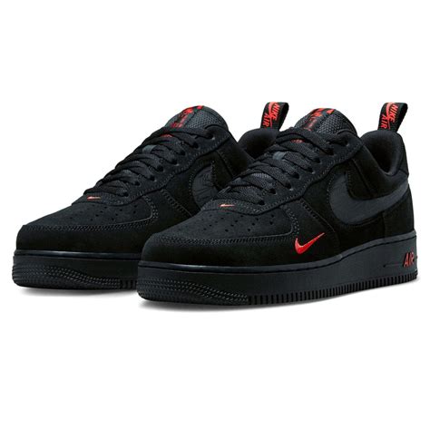 nike air force 1 '07 lv8 herren schwarz rot|air force 1 07 preis.